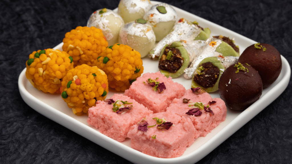 sweets for indian wedding reception